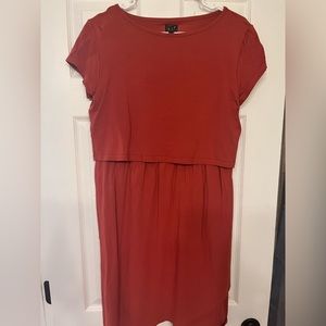 Maternity and nursing dress (medium)